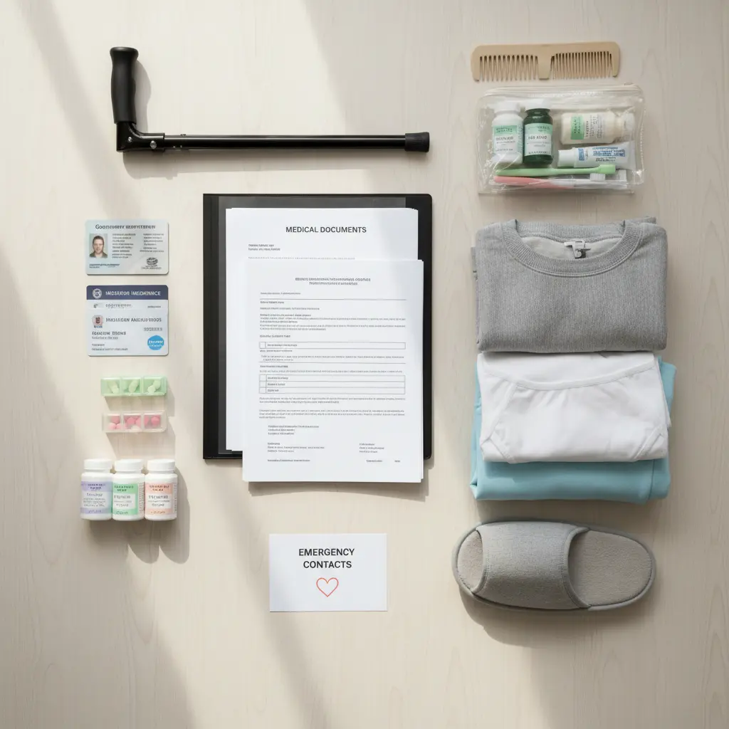 자궁적출 후 요양병원 입원 전 준비 체크리스트